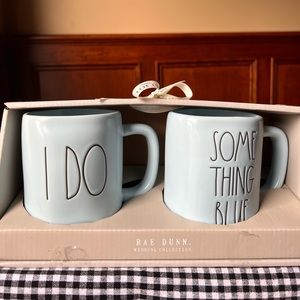 Never used before Wedding Edition Rae Dunn Mugs!
